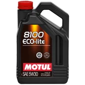Oleje silnikowe - Motul OLEJ 5W-30 8100 ECO-LITE MOTUL 5L 5W30 8100 ECO LITE 5 - miniaturka - grafika 1