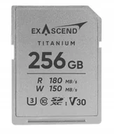 Karty pamięci - Karta pamięci ExAscend Titanium UHS-I V30 256GB EX256GSDU1-M - miniaturka - grafika 1