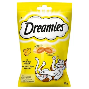 Dreamies Ser żółty - Przysmak dla kota 60g 6671 - Suplementy i witaminy dla kotów - miniaturka - grafika 5