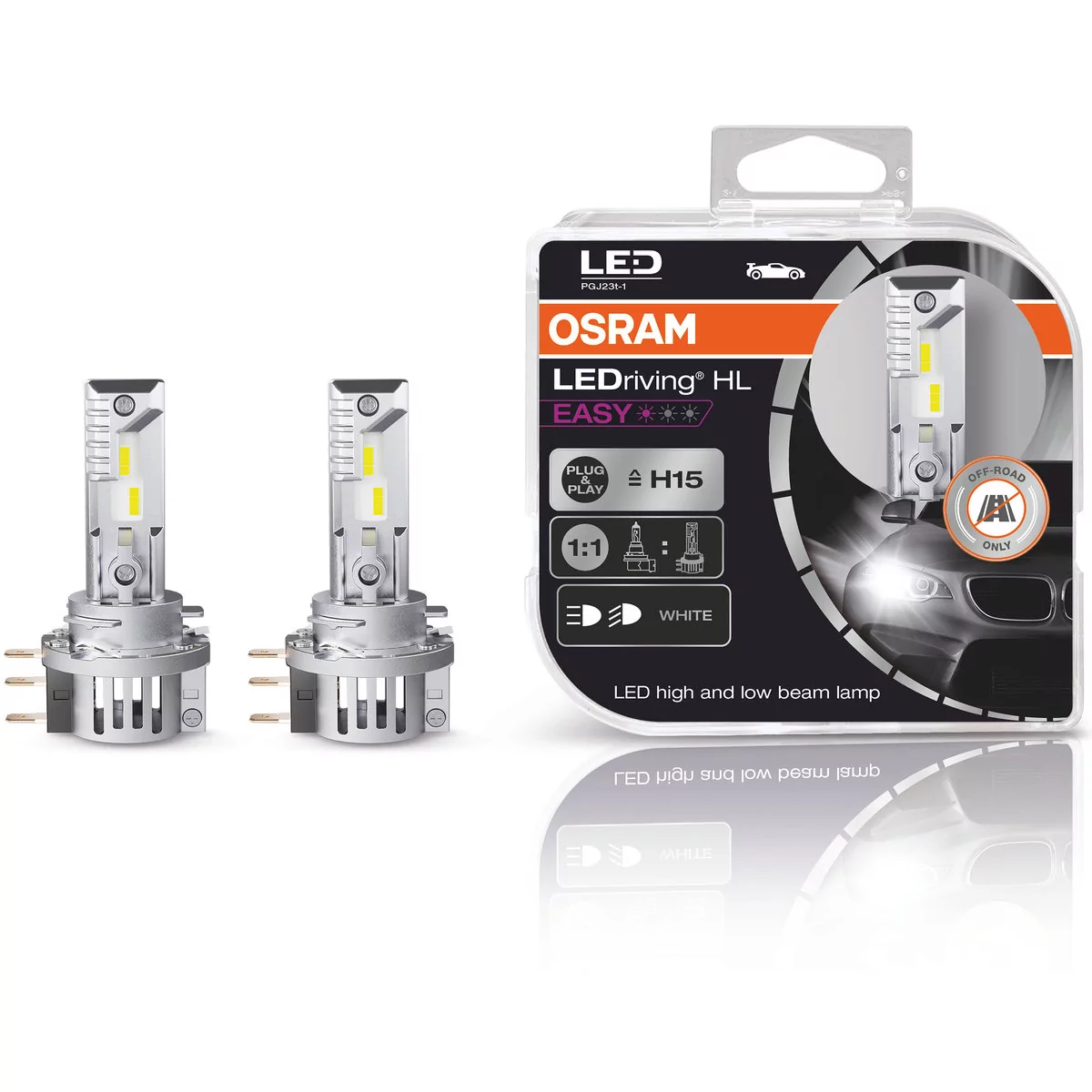 Osram Żarówki LEDriving HL Easy H15