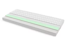 Materac piankowy SALERNO 75x185 cm Dwustronny Średnio twardy - Materace Materac piankowy SALERNO 75x185 cm Dwustronny Średnio twardy - Materace - miniaturka - grafika 1