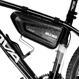 Uchwyt Rowerowy / Trójkątna Torba Pod Ramę Na Zamek Wildman E4 1,5l 4" - 7" - Sakwy rowerowe - miniaturka - grafika 1