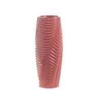 Wazony i flakony - Wazon Dekoracyjny Ceramiczny Sena 12X12X30 Różowy - miniaturka - grafika 1