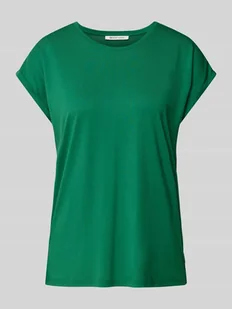 T-shirt o luźnym kroju z lejącej wiskozy - Koszulki i topy damskie - miniaturka - grafika 1