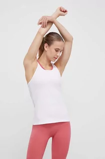 Koszulki sportowe damskie - Casall top treningowy Essential kolor beżowy - grafika 1