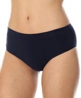 Majtki damskie - Brubeck Majtki Damskie Termoaktywne COMFORT COTTON Granatowy L - miniaturka - grafika 1