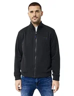 Kurtki męskie - Street One MEN Męska kurtka polarowa, czarny, 3XL - miniaturka - grafika 1