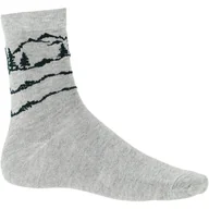 Skarpetki i podkolanówki sportowe - Skarpety damskie Viking Boosocks Mid Bamboo Lady 0200 szary - miniaturka - grafika 1