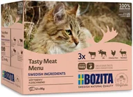 Mokra karma dla kotów - Zestaw mieszany Bozita w galarecie, 12 x 85 g - Menu mięsne - miniaturka - grafika 1