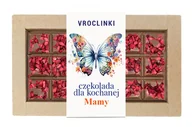 Czekolada - Czekolada mleczna z malinami - Dzień Mamy motyl - miniaturka - grafika 1