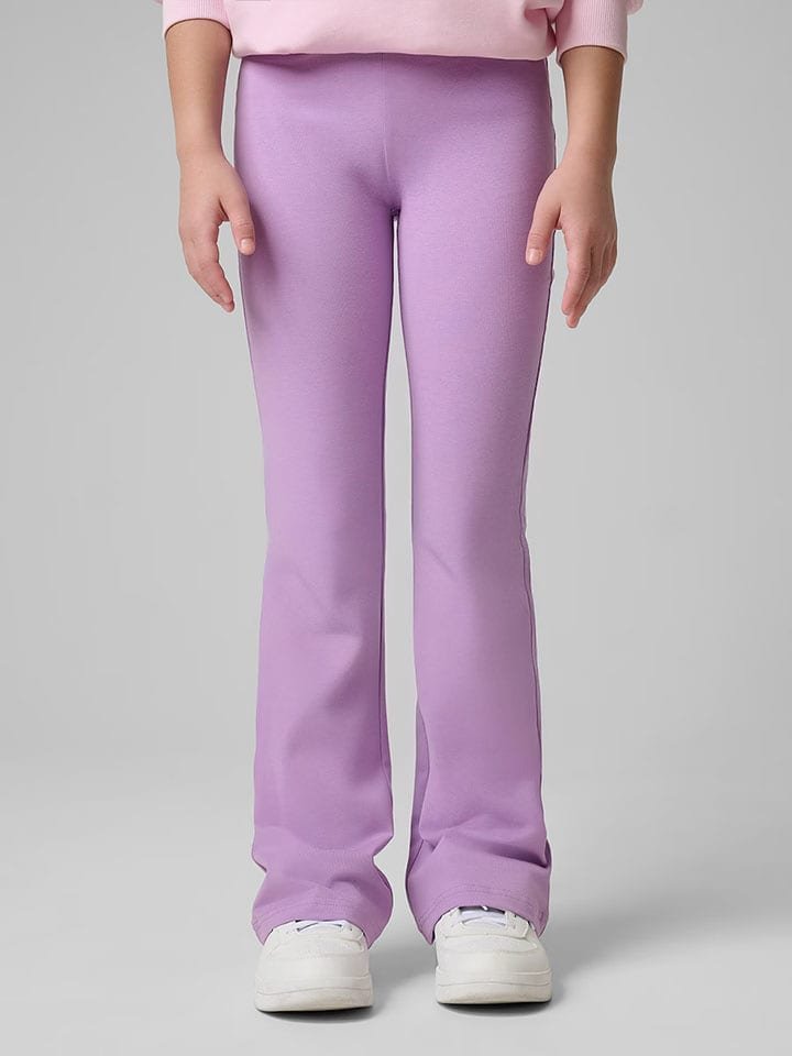 4F Legginsy w kolorze fioletowym