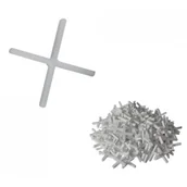 Pozostałe wyposażenie warsztatu - DEDRA Krzyżyki dystansowe DED0240 4 mm 100 sztuk) - miniaturka - grafika 1