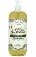 Mydła - Mydło Aleppo w Płynie o Zapachu Olejku Werbeny, Alepia, 1000ml - miniaturka - grafika 1
