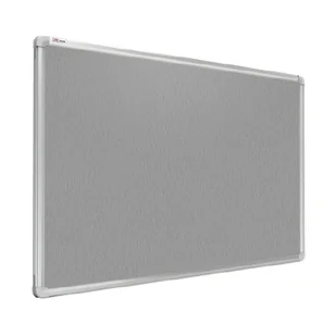 OUTLET Tablica tekstylna 90x60 cm SZARA - Biuro i firma OUTLET - miniaturka - grafika 1