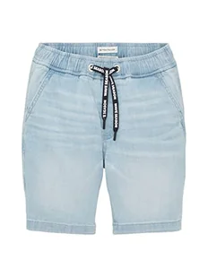TOM TAILOR Chłopięce dziecięce szorty jeansowe, 10118 - Used Light Stone Blue Denim, 98 - Spodenki damskie - miniaturka - grafika 1