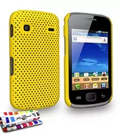 Etui i futerały do telefonów - Samsung muzzano etui ochronne do Galaxy Gio/S5660, żółty - miniaturka - grafika 1