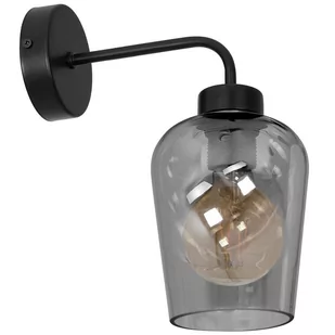 Milagro Kinkiet SANTIAGO SMOKED 1xE27 - Lampy ścienne - miniaturka - grafika 1