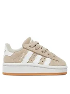 Buty dla dziewczynek - adidas Sneakersy Campus 00s Comfort Closure JI4394 Beżowy - miniaturka - grafika 1