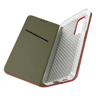 Etui i futerały do telefonów - Etui Folio do etui magnetycznego Xiaomi 12 Lite z uchwytem na kartę Funkcja stojaka Czerwony - miniaturka - grafika 1