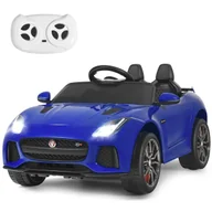 Pojazdy elektryczne dla dzieci - Elektryczny samochód dla dzieci Jaguar F-Type SVR Niebieski - miniaturka - grafika 1