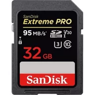 Karty pamięci - SanDisk SDHC Extreme Pro Class 10 32GB (SDSDXXG-032G-GN4IN) - miniaturka - grafika 1