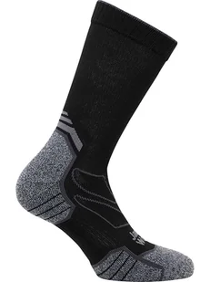 Jack Wolfskin Skarpety funkcyjne "Vojo" w kolorze czarno-szarym - Skarpetki męskie - miniaturka - grafika 1