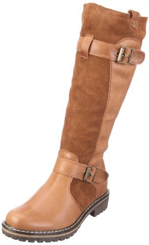 Andrea Conti 0592488 klasyczne kozaki damskie, brązowy - Braun koniak 062-39 eu