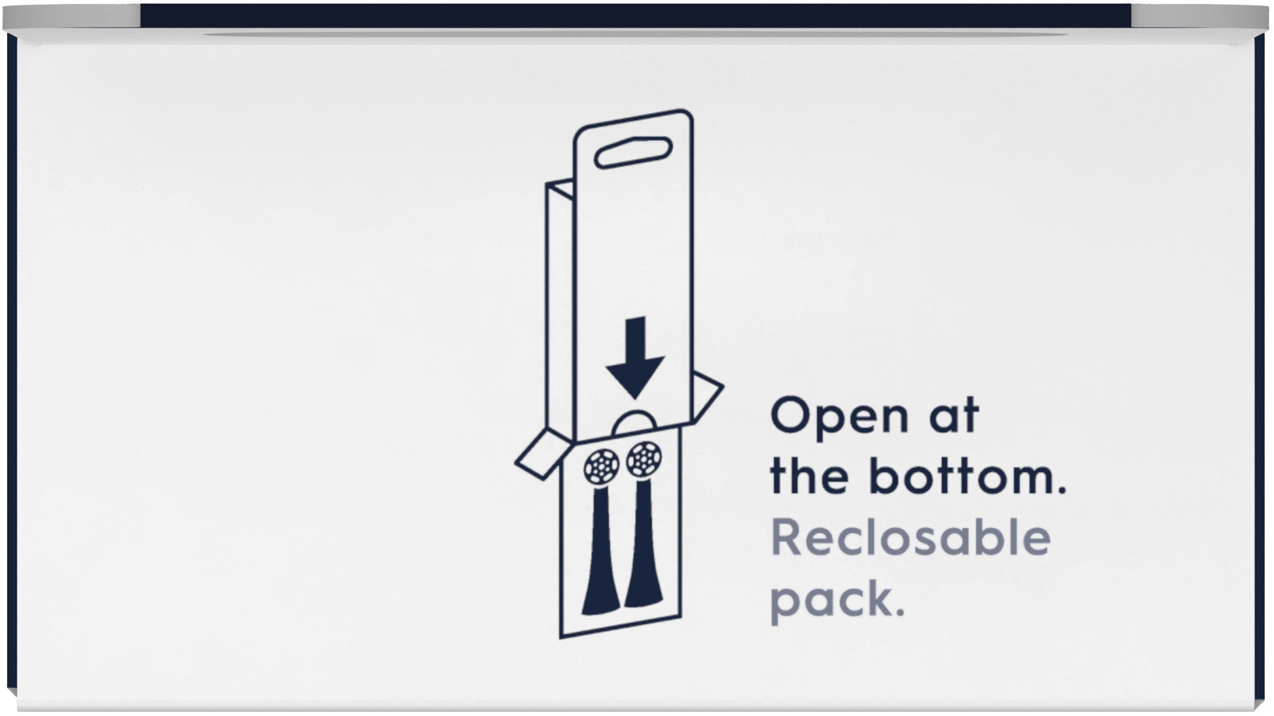 Oral-B iO Gentle Care replacement brushes 3pcs, white