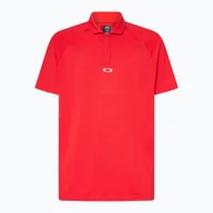 Koszulki męskie - Koszulka polo męska Oakley Iconic Oakley Ss Polo Shirt red line - miniaturka - grafika 1