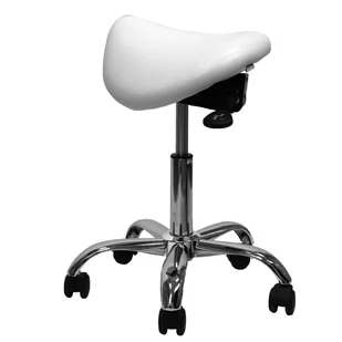 TF SIODŁO Taboret fryzjerskie Rodzaj obicia: Skaj Exclusive, Rodzaj podstawy: 4N - Krzesła i taborety kosmetyczne - miniaturka - grafika 6