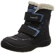 Śniegowce damskie - Superfit Śniegowce dziewczęce Crystal, Niebieski jasnoszary 8000, 26 EU - miniaturka - grafika 1