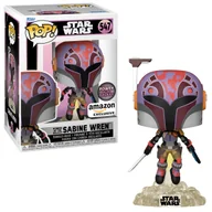 Figurki dla dzieci - Funko Pop! Star Wars Sabine Wren Power Of The Galaxy #547 - miniaturka - grafika 1