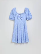 Sukienki - Reserved - Sukienka mini - niebieski - miniaturka - grafika 1