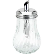 Pozostałe akcesoria kuchenne - EveryHead cukierinczka ze szkła i stal nierdzewna 15 cm wysokości (128Y6629) - miniaturka - grafika 1