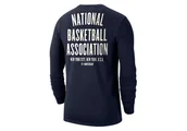 Koszulki męskie - Nike Nba 31 Courtsite Long Sleeve College Navy - miniaturka - grafika 1