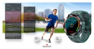Giewont GW460 Zielony - Smartwatch - miniaturka - grafika 10