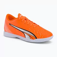 Piłka nożna - Buty piłkarskie męskie PUMA Ultra Play IT ultra orange/puma white/blue glimmer - miniaturka - grafika 1