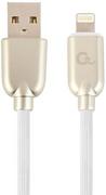 Kable USB - Gembird Kabel Usb 2.0-Lightning biały 2m - miniaturka - grafika 1
