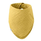 Śliniaki i fartuszki - BIBS BANDANA BIB 100% GOTS organic cotton, MUSTARD - miniaturka - grafika 1