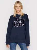 Bluzy damskie - Joop! Casual Bluza 58 JJE606 Thora 30028182 Granatowy Regular Fit - miniaturka - grafika 1