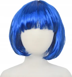 Peruka bob żółta - Dodatki do strojów karnawałowych - miniaturka - grafika 3