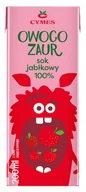 Soki i napoje niegazowane - CYMES Owocozaur Sok o smaku jabłkowym 200ml - miniaturka - grafika 1