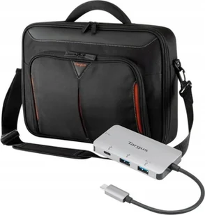 Torba Targus Torba na laptopa 13" 13,3" 14" + HUB USB-C 4xUSB CN414EU + ACH228EU - Torby na laptopy - miniaturka - grafika 1