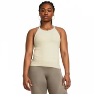 Koszulki i topy damskie - Damski top treningowy Under Armour Vanish Elite Seamless Tank - kremowy - miniaturka - grafika 1