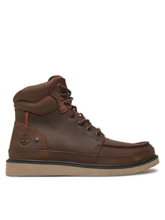 Timberland Kozaki TB0A698FW011 Brązowy - Buty zimowe męskie - miniaturka - grafika 1