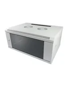 Szafy rack - Allnet All-Smc6609Grau - 9U Wall Mounted Rack 50 Kg Gray Steel Passive (ALLSMC6609GRAU) 19' - miniaturka - grafika 1