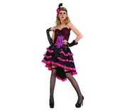 Stroje karnawałowe - Kostium Tancerka Barowa różowa-S/M - miniaturka - grafika 1