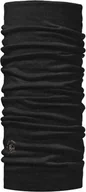 Czapki i chusty sportowe damskie - Buff Chusta wielofunkcyjna Lightweight Merino Wool Solidblack - miniaturka - grafika 1