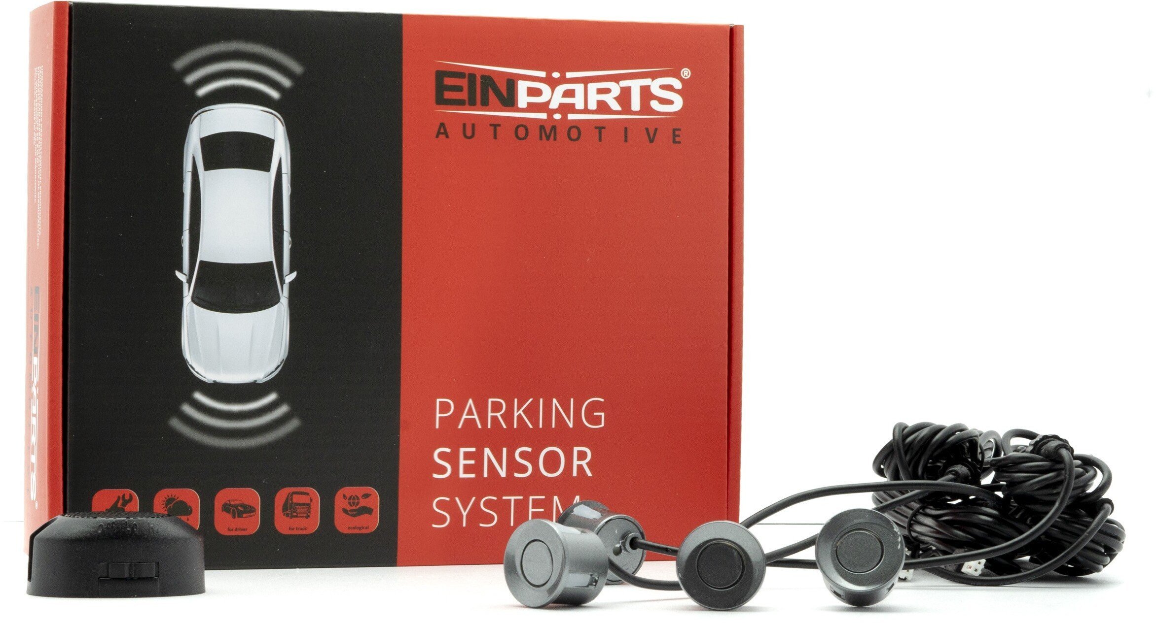Einparts Automotive EINPARTS CZUJNIKI PARKOWANIA EPP BUZZER NO 3 DO AUTA MONTAŻ SYSTEM