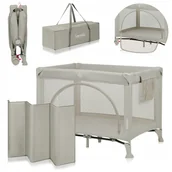 Łóżeczka i kojce - Łóżeczko turystyczne 2w1 kojec składane 102x74 cm + torba Lionelo Laura - miniaturka - grafika 1